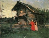 Сарай. 1900 - Коровин