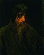 Голова крестьянина. 1874 - Крамской