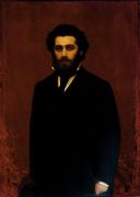 Портрет А.И.Куинджи. Конец 1870-х - Крамской