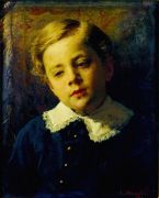 Портрет Сергея Крамского, сына художника 2. 1883 - Крамской