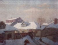Зимой в провинции2. 1933 - Крымов