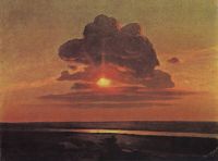 Красный закат. 1898-1908 - Куинджи