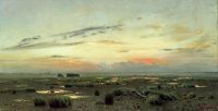 Вечер над болотом. 1882 - Левитан