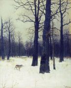 Зимой в лесу. 1885 - Левитан