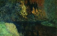 Лесная река. Осень на реке Истра. 1885-1886 - Левитан
