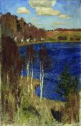 Озеро. Весна. 1898 - Левитан