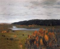 Осень. Долина реки. 1896 - Левитан
