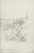 Пейзаж на Волге. Жилино близ Кинешмы. 1890 - Левитан