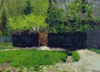 Первая зелень. Май. 1883-1888 - Левитан