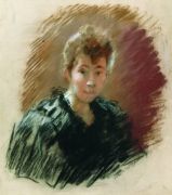 Портрет С.П.Кувшинниковой. 1894 - Левитан