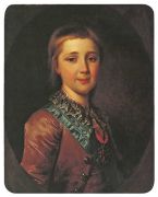 Портрет великого князя Александра Павловича в детстве. 1787  - Левицкий