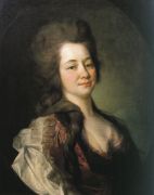 Портрет Марии Алексеевны Львовой. 1781. Холст, масло. 63х49 см - Левицкий