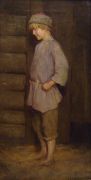 Крестьянский мальчик, 1897г. 17x32  - Лемох