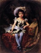 Детский портрет. 1879 - Маковский