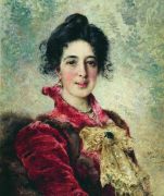 Женский портрет. 1890-е - Маковский