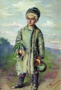 Крестьянский мальчик. 1880-е - Маковский