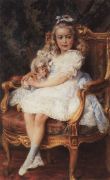 Портрет великой княжны Марии Николаевны. 1905 - Маковский