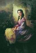 Портрет графини С.Л.Строгановой. 1864 - Маковский