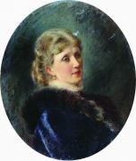 Портрет Худековой. 1885 - Маковский