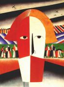 malevich_head_of_a_peasant_c1928 - Малевич