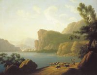 Вид реки Селенги в Сибири. 1817 - Мартынов