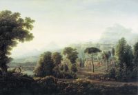 Вид Сицилии. Горы. 1811 - Матвеев