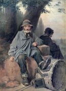 Парижские тряпичники. 1864 Х., м. 72х55 ГТГ - Перов