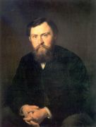 Портрет А.А.Борисовского. 1869г.  - Перов