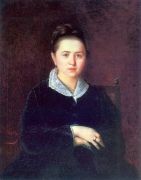 Портрет неизвестной. 1875. 88.5х71.3 Кишинев - Перов