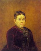 Портрет неизвестной. 1886. Х., м. 69х55 Барнаул - Перов