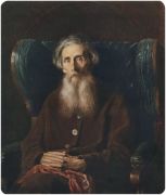 Портрет писателя Владимира Ивановича Даля. 1872 Х., м. 94х80,5 ГТГ - Перов