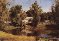 Верхний пруд в Абрамцеве. 1882 - Поленов