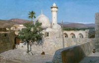 Мечеть в Дженине. 1903 - Поленов