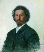 Автопортрет. 1887 - Репин