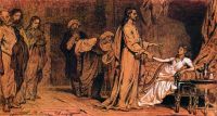Воскрешение дочери Иаира2. 1871 - Репин