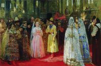 Выбор царской (великокняжеской) невесты. 1884-1887 - Репин