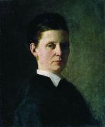 Женский портрет. 1874 - Репин
