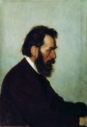Портрет А.И.Шевцова. 1869 - Репин