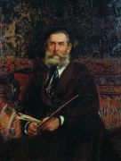 Портрет А.П.Боголюбова. 1876 - Репин