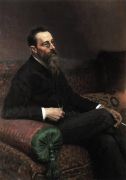 Портрет композитора Н.А.Римского-Корсакова. 1893 - Репин