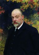Портрет Крючкова. 1908 - Репин
