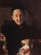 Портрет Л.И.Шестаковой, сестры композитора М.И.Глинки. 1899 - Репин
