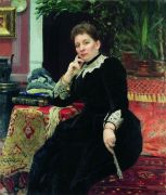 Портрет О.С.Александровой-Гейнс. 1890 - Репин