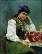 Портрет С.М.Драгомировой. 1889 - Репин