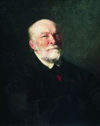 Портрет хирурга Н.И.Пирогова. 1881 - Репин