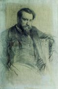 Портрет художника В.А.Серова. 1897 - Репин