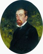 Портрет художника В.Д.Поленова. 1877 - Репин