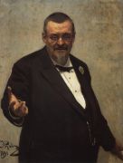 Портрет юриста В.Д.Спасовича. 1891 - Репин