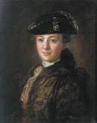 Портрет неизвестного в треуголке. Начало 1770-х - Рокотов