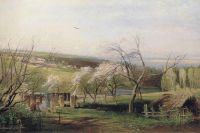 Сельский вид. 1867 - Саврасов